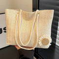 Woven Sunflower Handbag