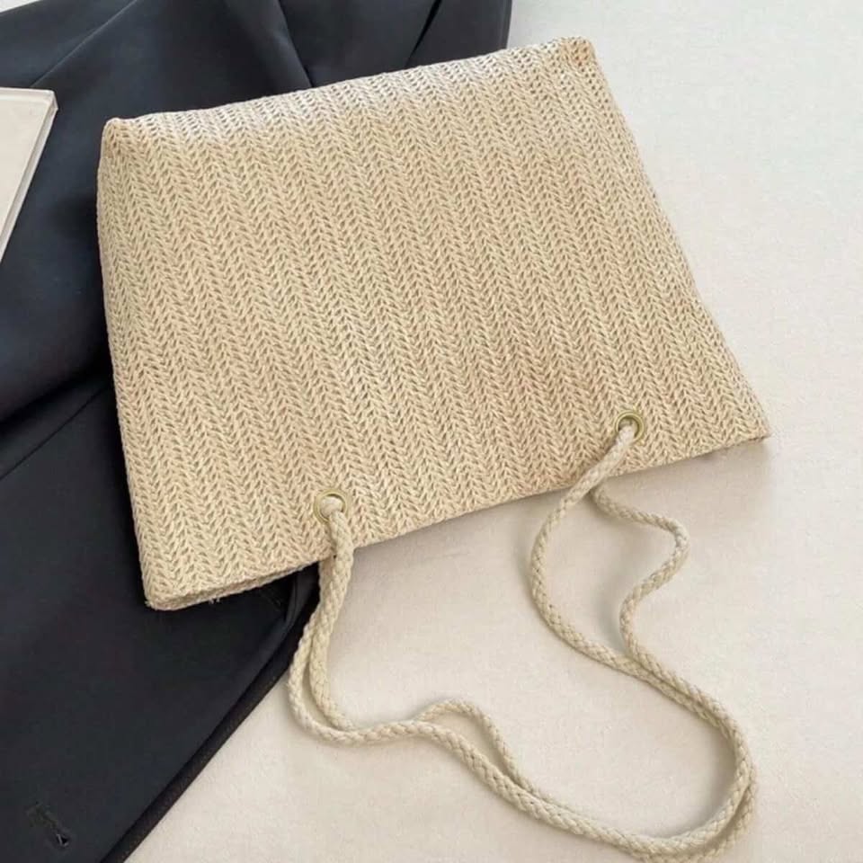 Woven Sunflower Handbag