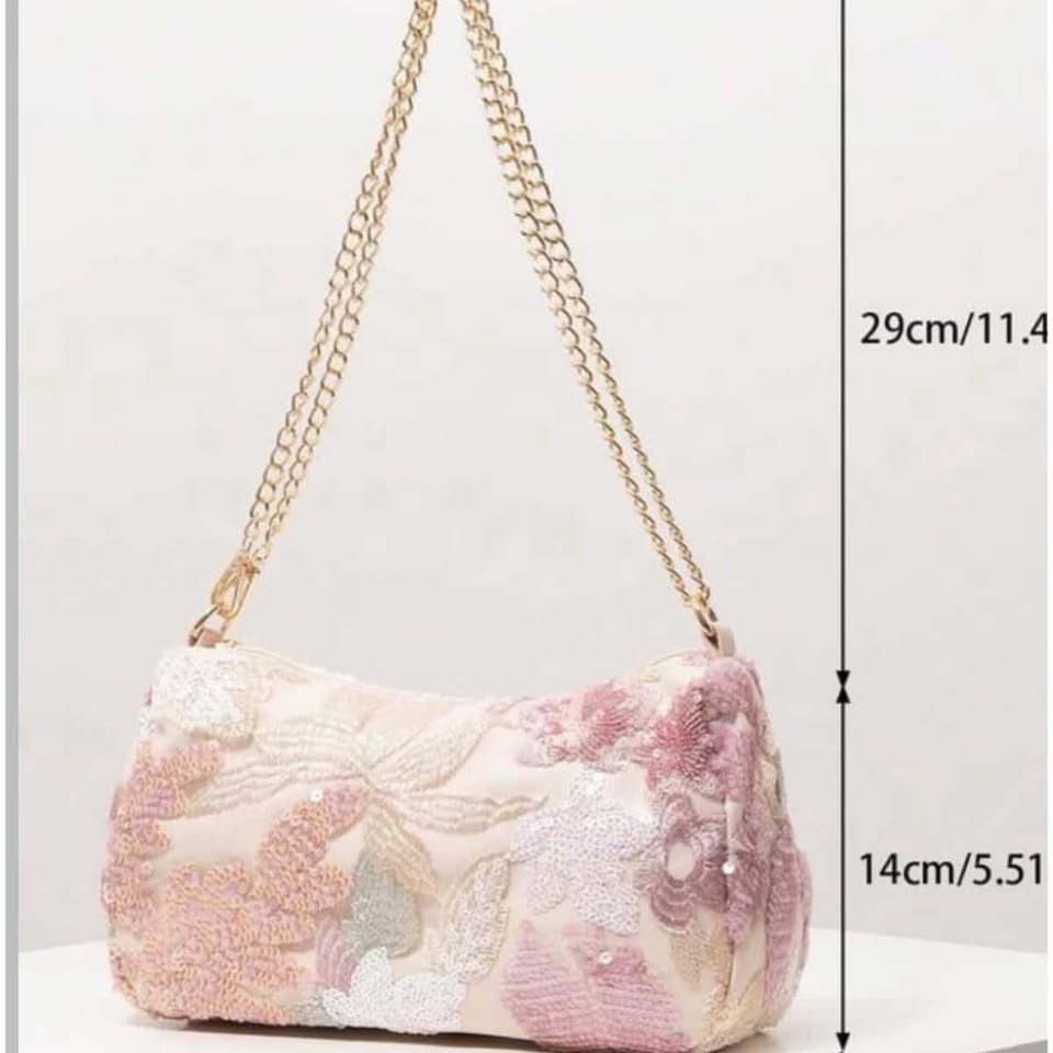 Sequin Shoulder Bag