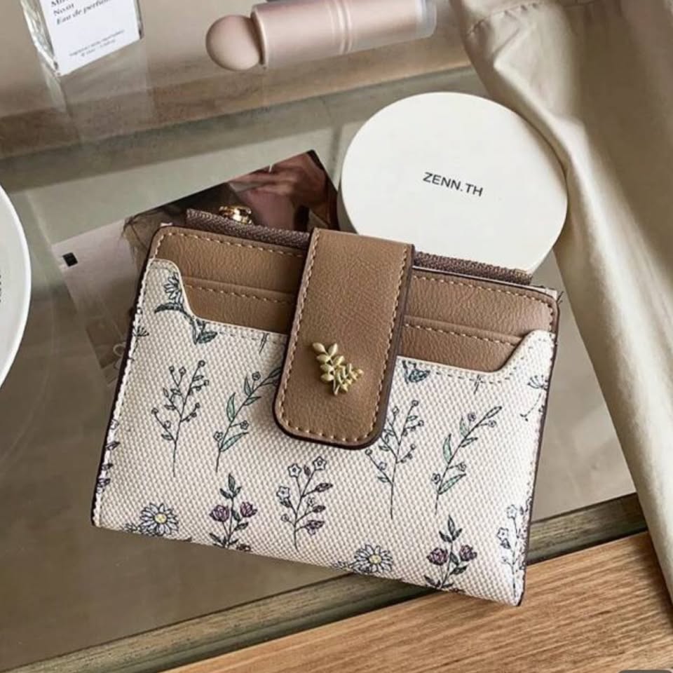 The Flora Brown Wallet