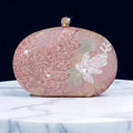 Round Sequin Clutch