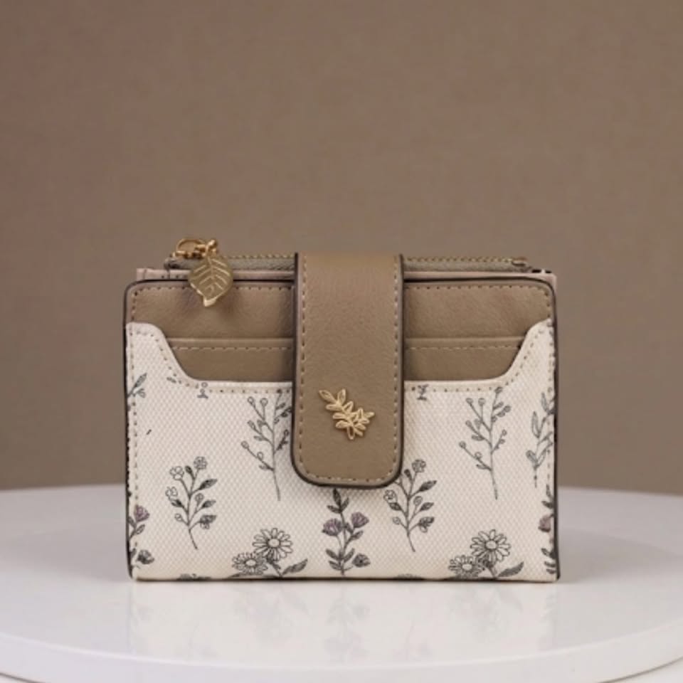 The Flora Brown Wallet