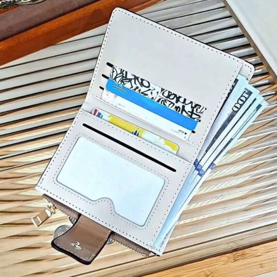 The Flora Brown Wallet